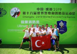 İstanbul itfaiyecileri Çin’de altın madalya kazandı!