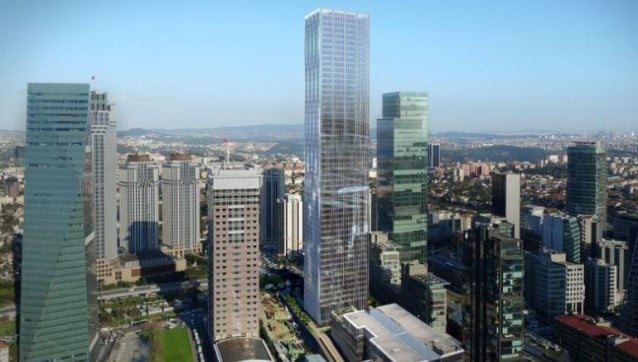 İstanbul'un en yüksek binalarından birini Çinliler satın aldı