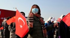 Çin Türkiye'nin ihracat trenini törenle karşıladı